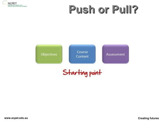 Push or Pull? 