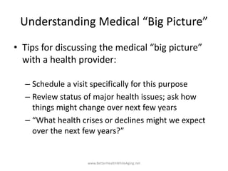 Aging & Advance Care Planning Slide 19