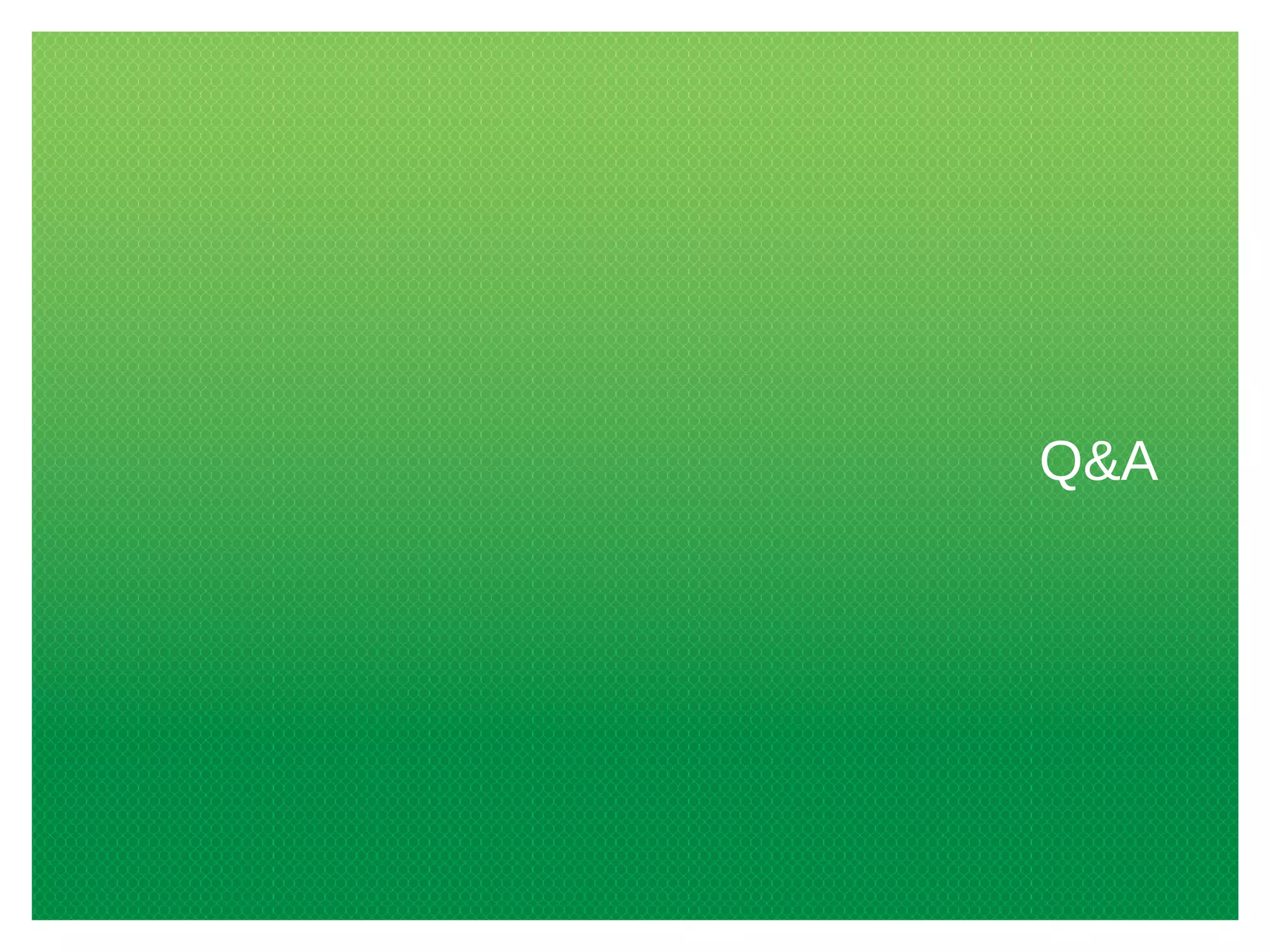 Q&A
 