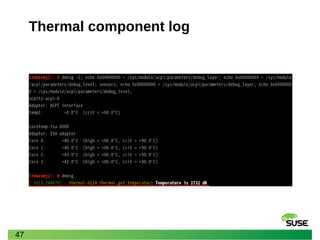 47
Thermal component log
 