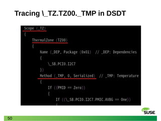50
Tracing _TZ.TZ00._TMP in DSDT
 