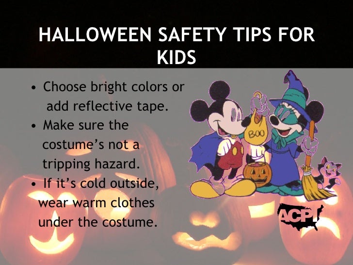 halloween safety tips for adults