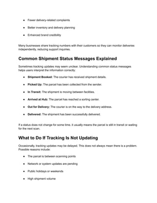 ACPL Courier Tracking: A Complete Guide to Fast, Reliable, and ...