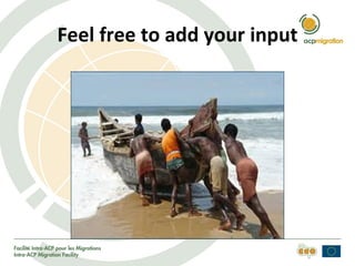 Feel free to add your input
 