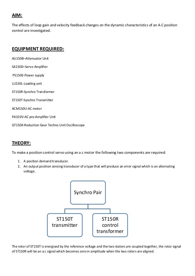 EEP301 Ac position control