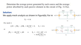 AC alternating current and power analysis | PPTX