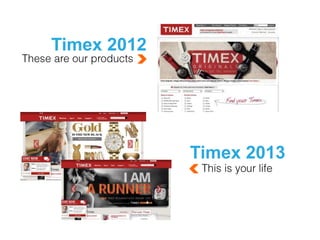 Timex 2012

Timex 2013

 