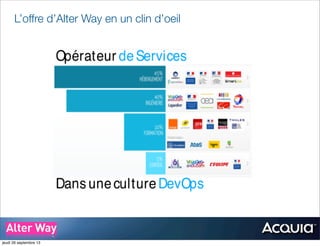 L’offre d’Alter Way en un clin d’oeil
jeudi 26 septembre 13
 