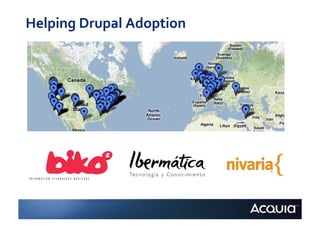Helping	
  Drupal	
  Adoption	
  
 
