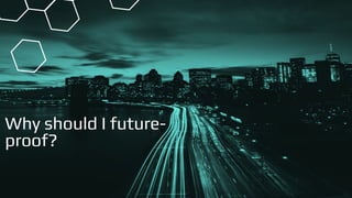 7 | Copyright © 2018 Deloitte Development LLC. All rights reserved.
CROSS INDUSTRY LEADER
Digital Transformation
Inspires, connects and collects cross industry trends where
one trend can apply to one or more other industries. For
example, precision medicine, can be applied to precision
chemicals, or mobility for smart cities can be applied to
patient care.
Why should I future-
proof?
 