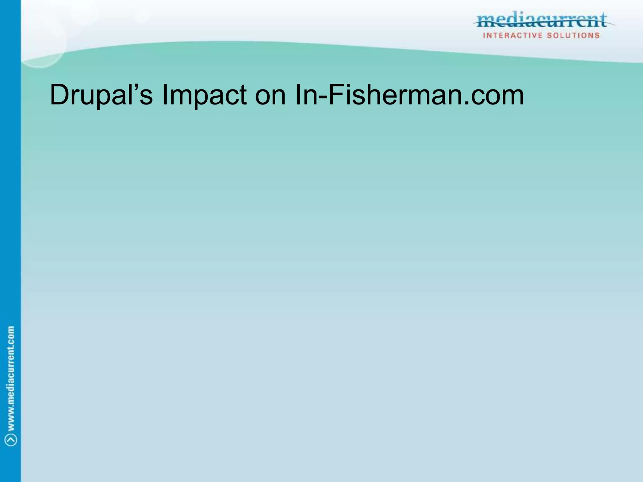 Drupal’s Impact on In-Fisherman.com