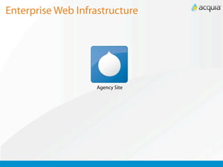 Enterprise Web Infrastructure




                   Agency Site
 