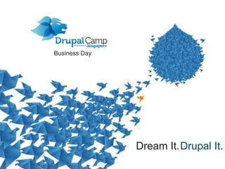 Dream It.Drupal It.
Business Day
 