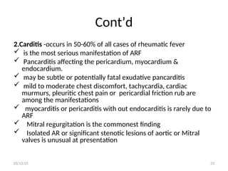 Acquired heart diseases-I.ppt for medical students | PPT