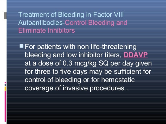 Ddavp Dose Conversion