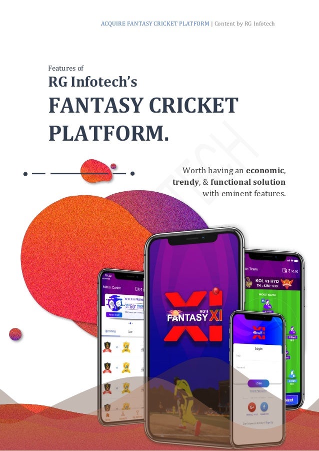 Acquire RG Infotech's Fantasy Cricket App Development to ...