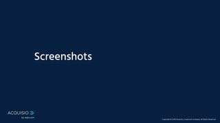 Copyright © 2018 Acquisio, a web.com company. All Rights Reserved
 