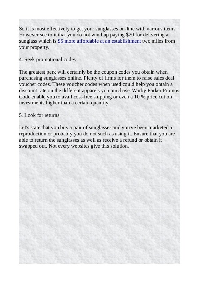 Acquisition cost effective sunglasses on the net