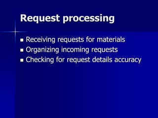 Acquisitions of library materials | PPT