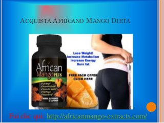 ACQUISTA AFRICANO MANGO DIETA




Fai clic qui: http://africanmango-extracts.com/
 