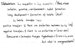 English language Acqusition