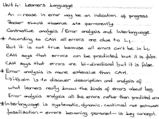 English language Acqusition