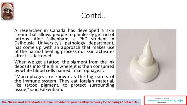 A cream for painless removal of `permanent' ink