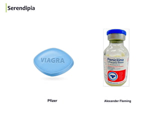 Serendipia
Pfizer Alexander Fleming
 