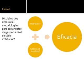 Disciplina que desarrolla metodologías para cerrar ciclos de gestión a nivel de cada institución! 