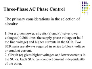 Phase Control Ac Ac regulators | PPT