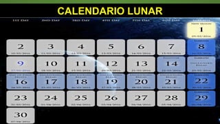 CALENDARIO LUNAR
 