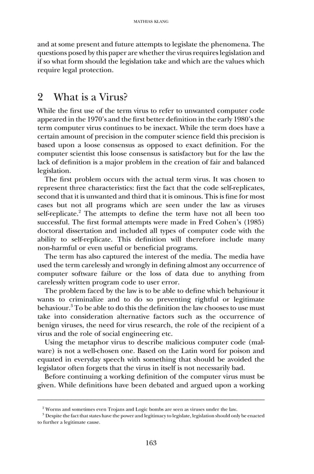 A critical look at the regulation of computer viruses | PDF | Antivirus ...