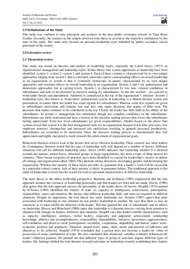 review of literature on leadership style Effective leadership in higher education: a literature review alan bryman university of leicester, uk. review of literature on leadership style Effective leadership in higher education: a literature review alan bryman university of leicester, uk.