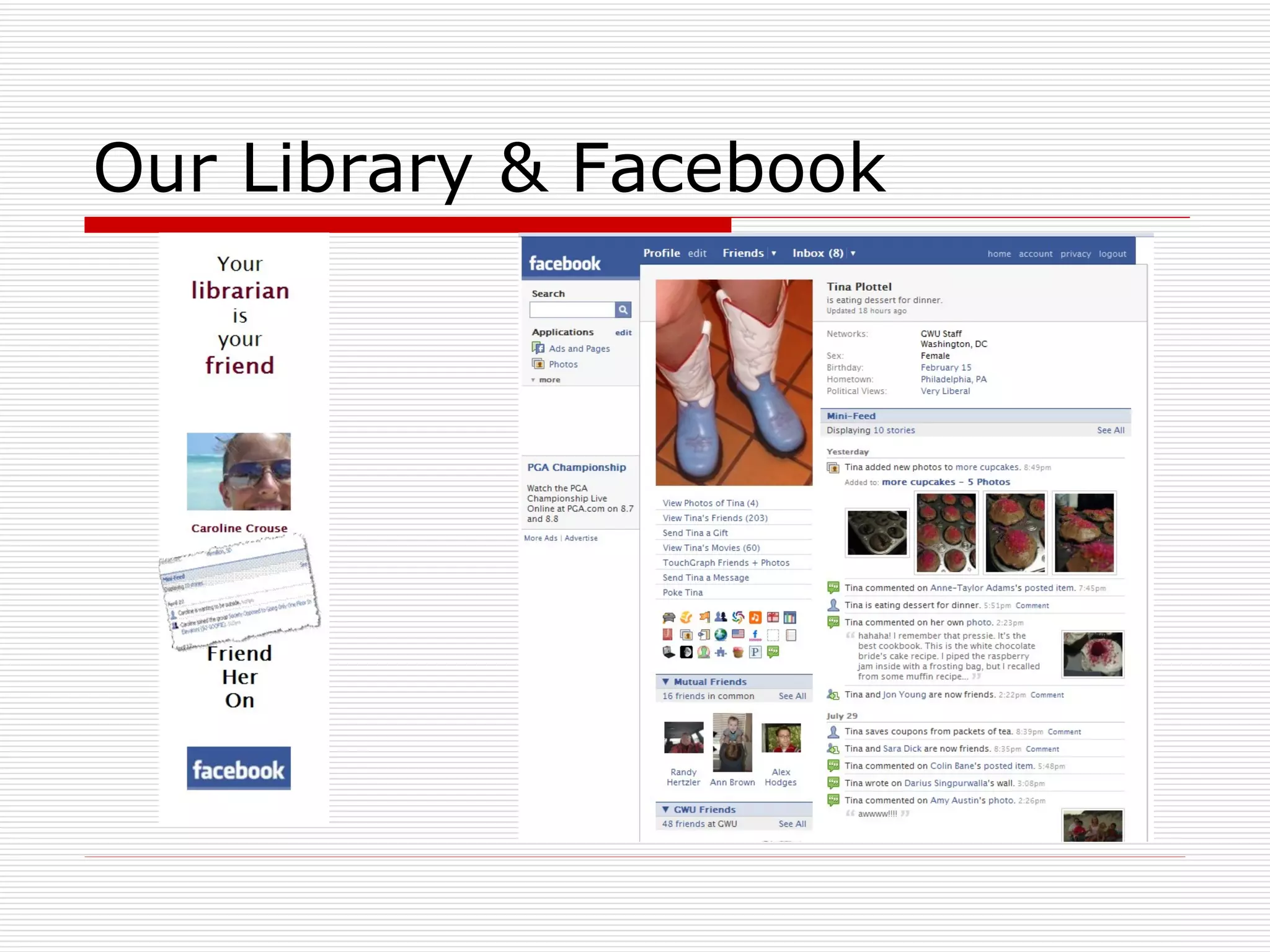 Our Library & Facebook 