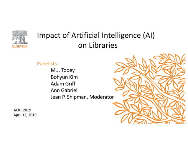 Impact of Artificial Intelligence (AI) on Libraries | PDF