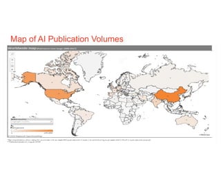 Map of AI Publication Volumes
 