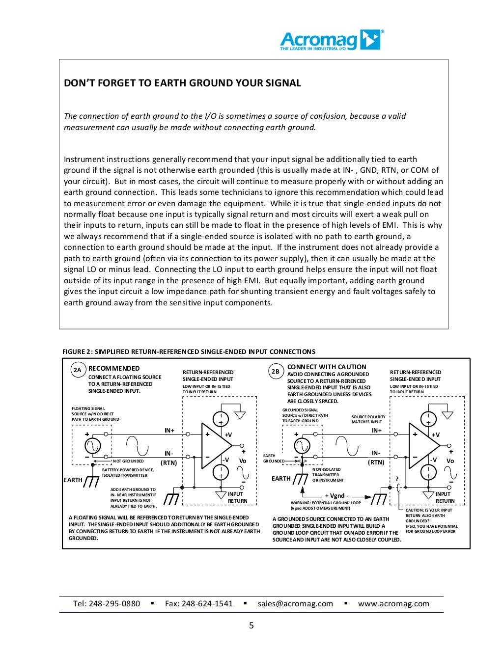 SingleEnded vs. Differential Voltage Measurement Part 1 of 2