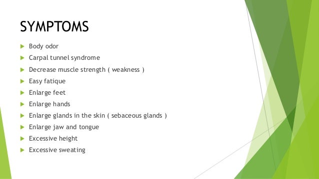 acromegaly symptoms