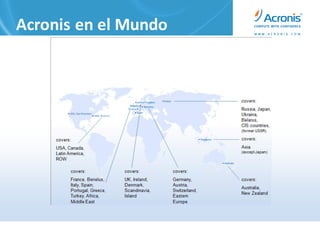 Acronis en el Mundo
 