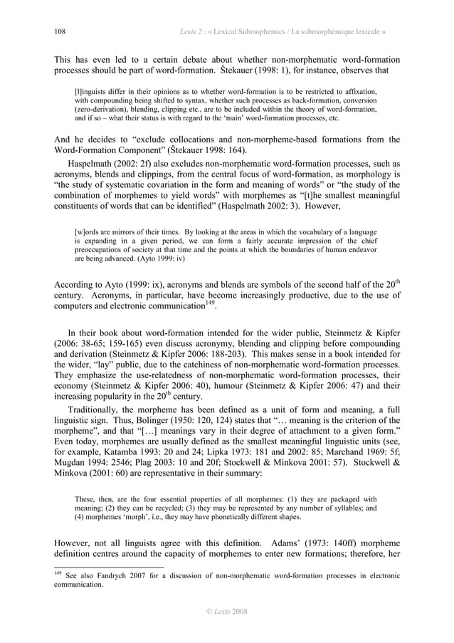 Acronyms & word fomation pdf PDF