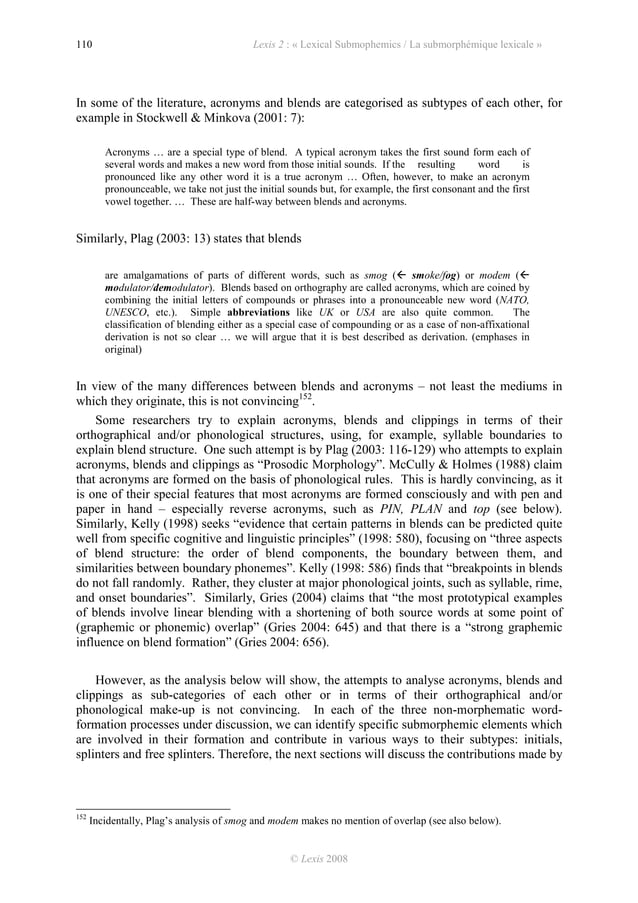 Acronyms & word fomation pdf PDF