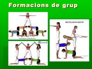 Formacions de grup
 