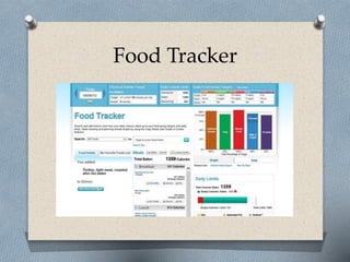 Food Tracker
 
