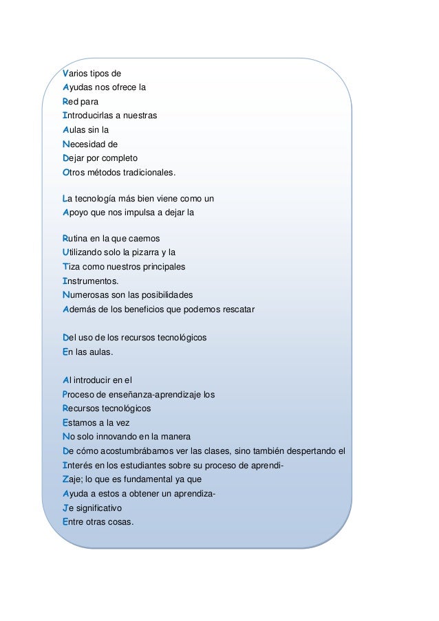 Acrostico