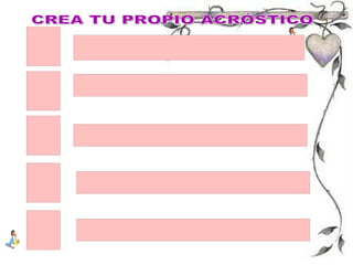 Acrosticos para mamá