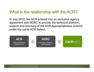 ACR Select: Clinical Decision Support Imaging Guidelines | PDF