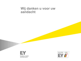 Wij danken u voor uw
aandacht
 