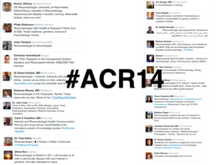 #ACR14
 