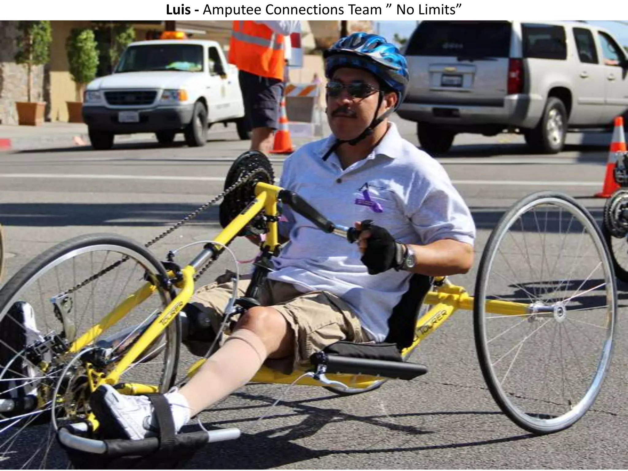 Luis - Amputee Connections Team ” No Limits”
 