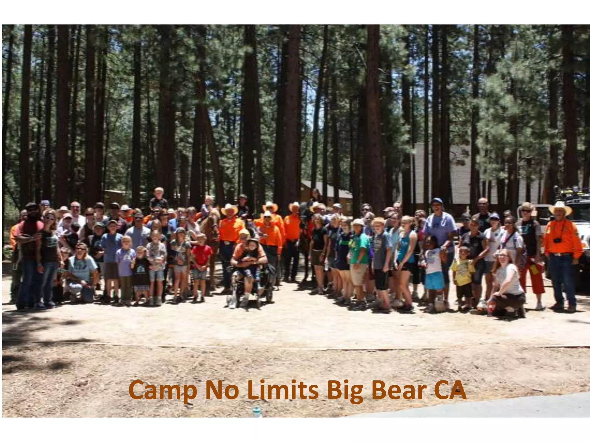 Camp No Limits Big Bear CA
 